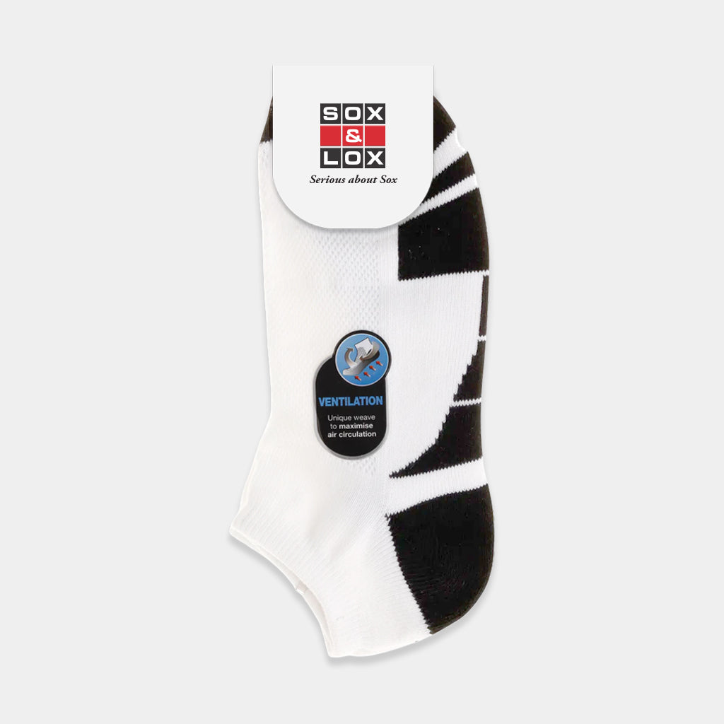 Ladies' Sports Cushioned Low Cut [Ventilation Panel]