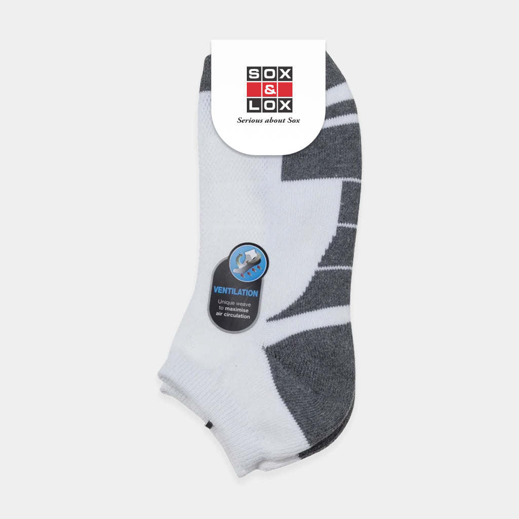 Ladies' Sports Cushioned Low Cut [Ventilation Panel]