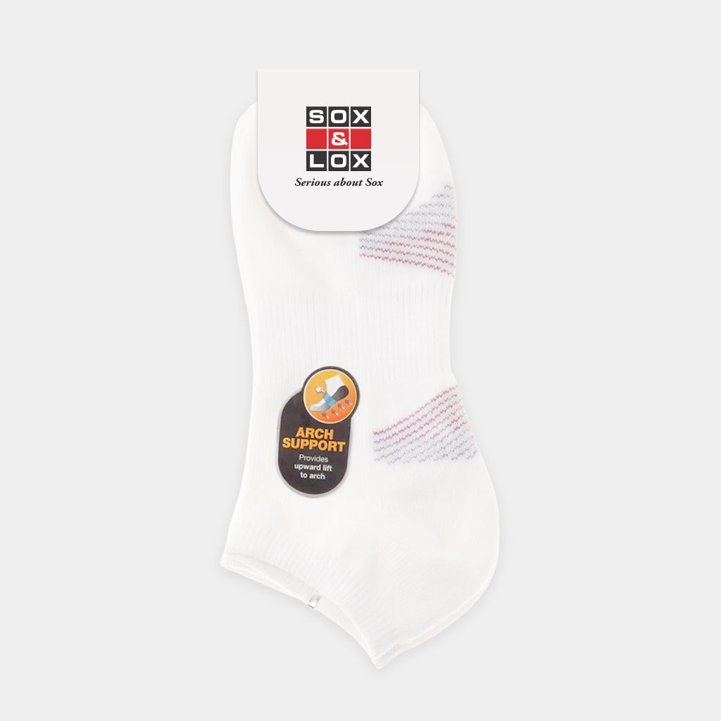 Ladies' Sports Cushioned Low Cut [Arch Support]