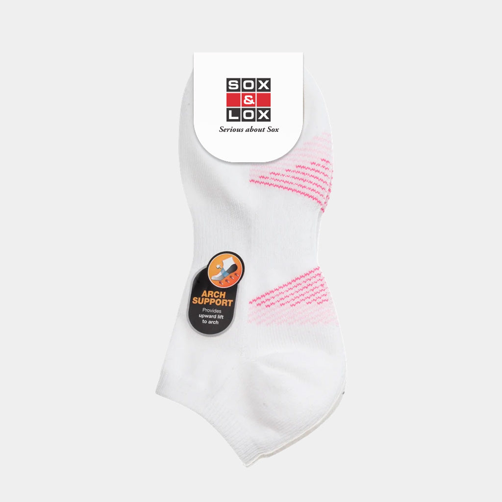 Ladies' Sports Cushioned Low Cut [Arch Support]
