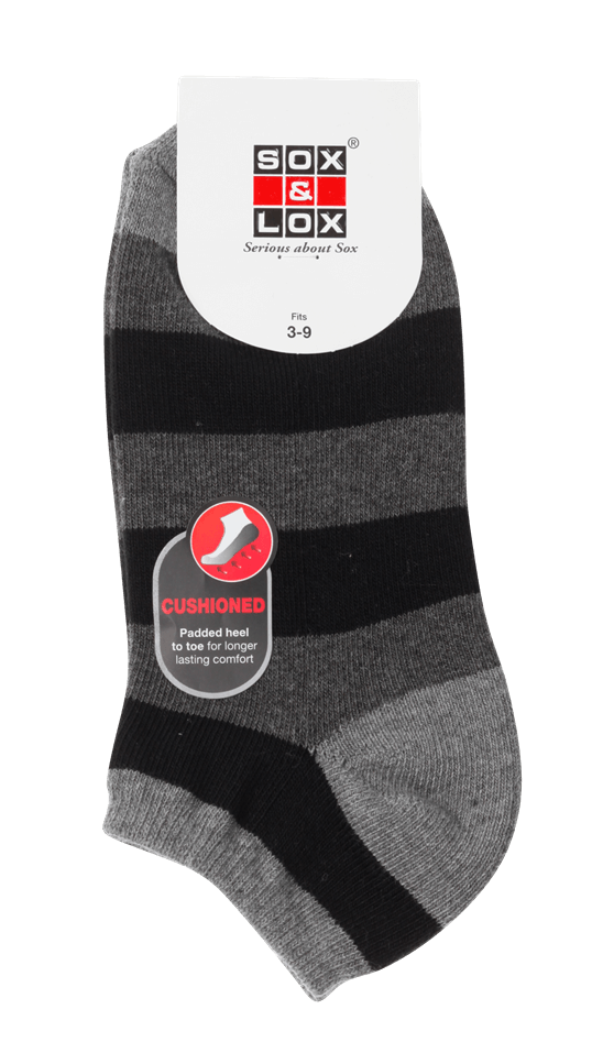 Ladies' Sports Cushioned Low Cut Ladies SOX&LOX
