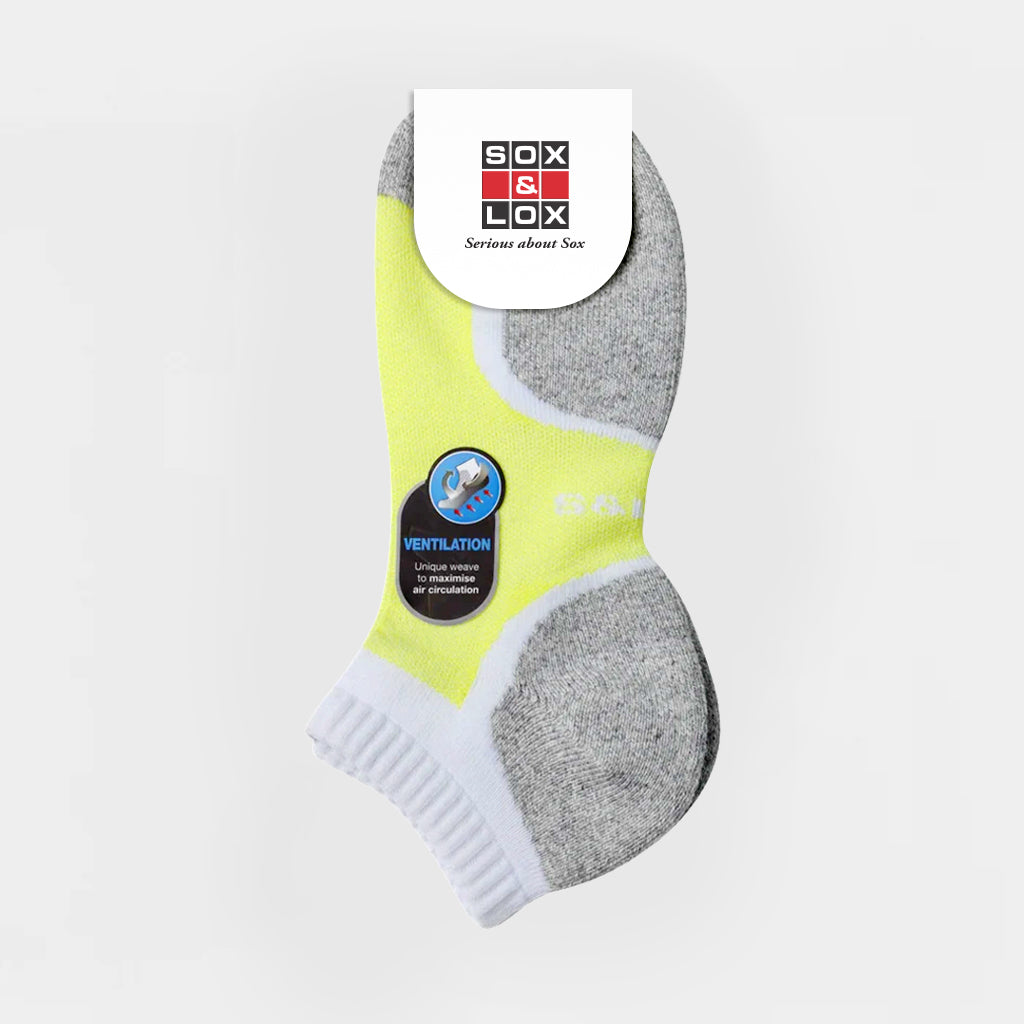Ladies' Sports Cushioned Anklet [Ventilation Panel]
