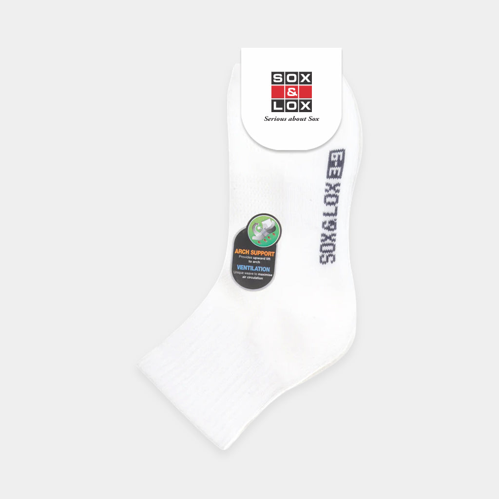 Ladies' Sports Cushioned Midi [Arch Support and Ventilation Panel]
