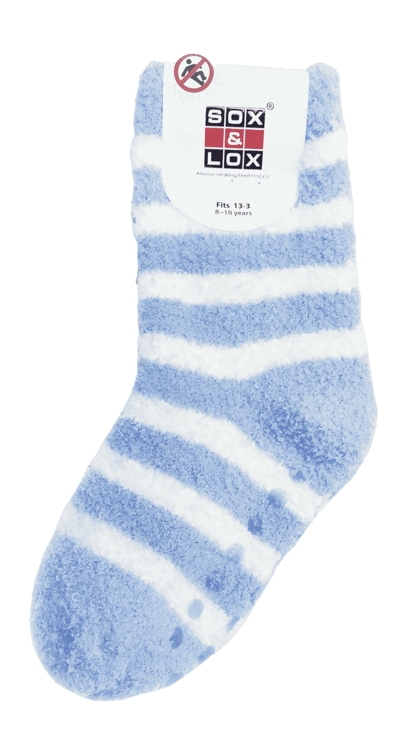 Kid's Bed Socks [Non Slip] - Large