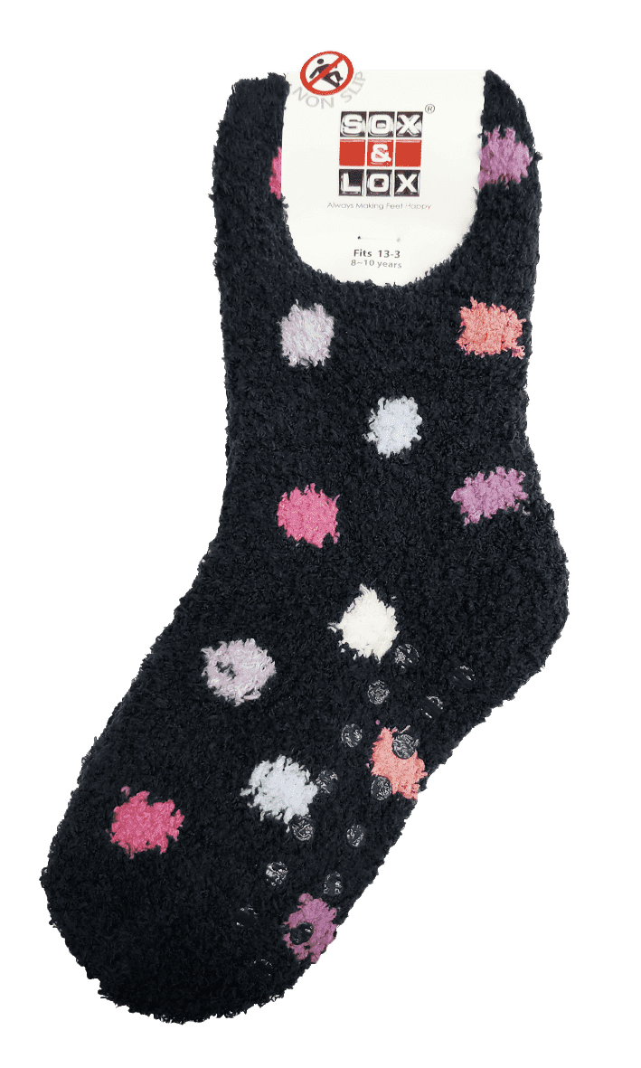 Kid's Bed Socks [Non Slip] - Large
