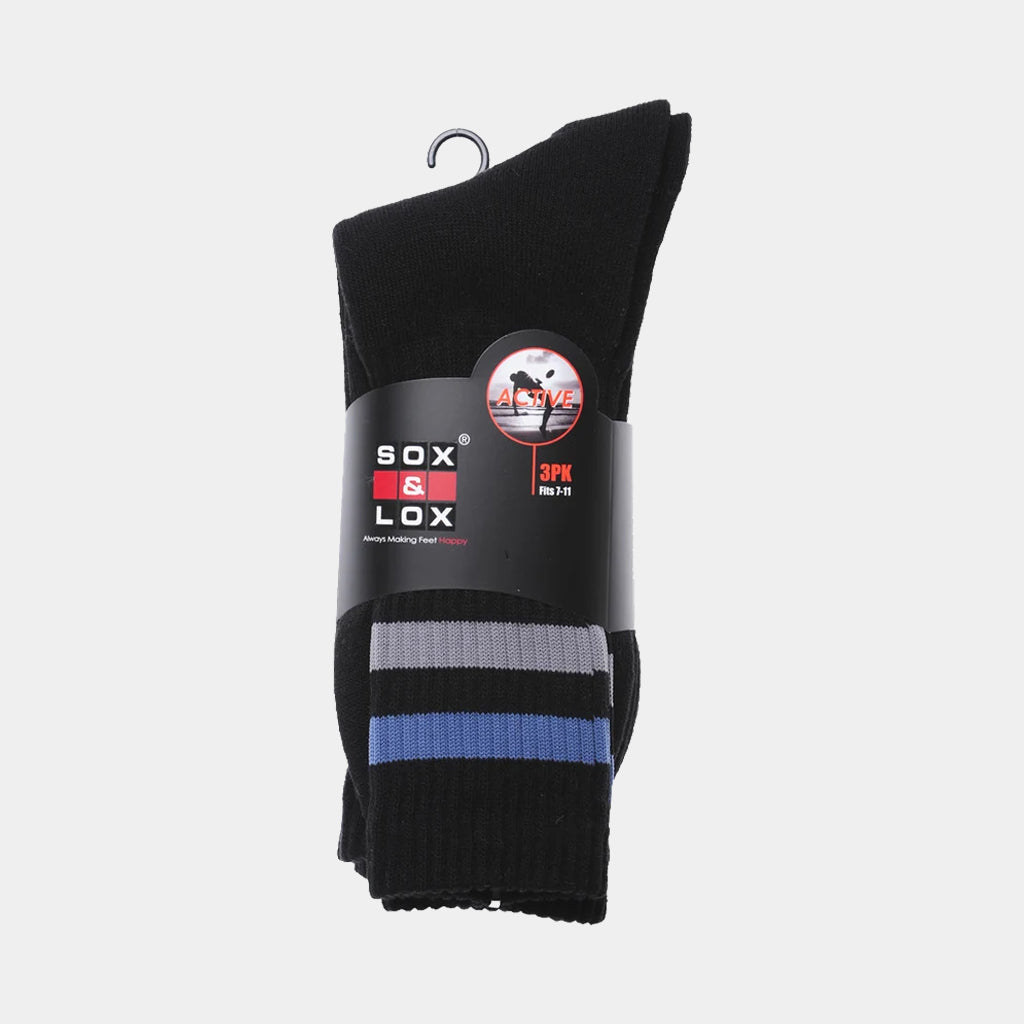 Men's Heavy Duty Ribbed 3 Pack