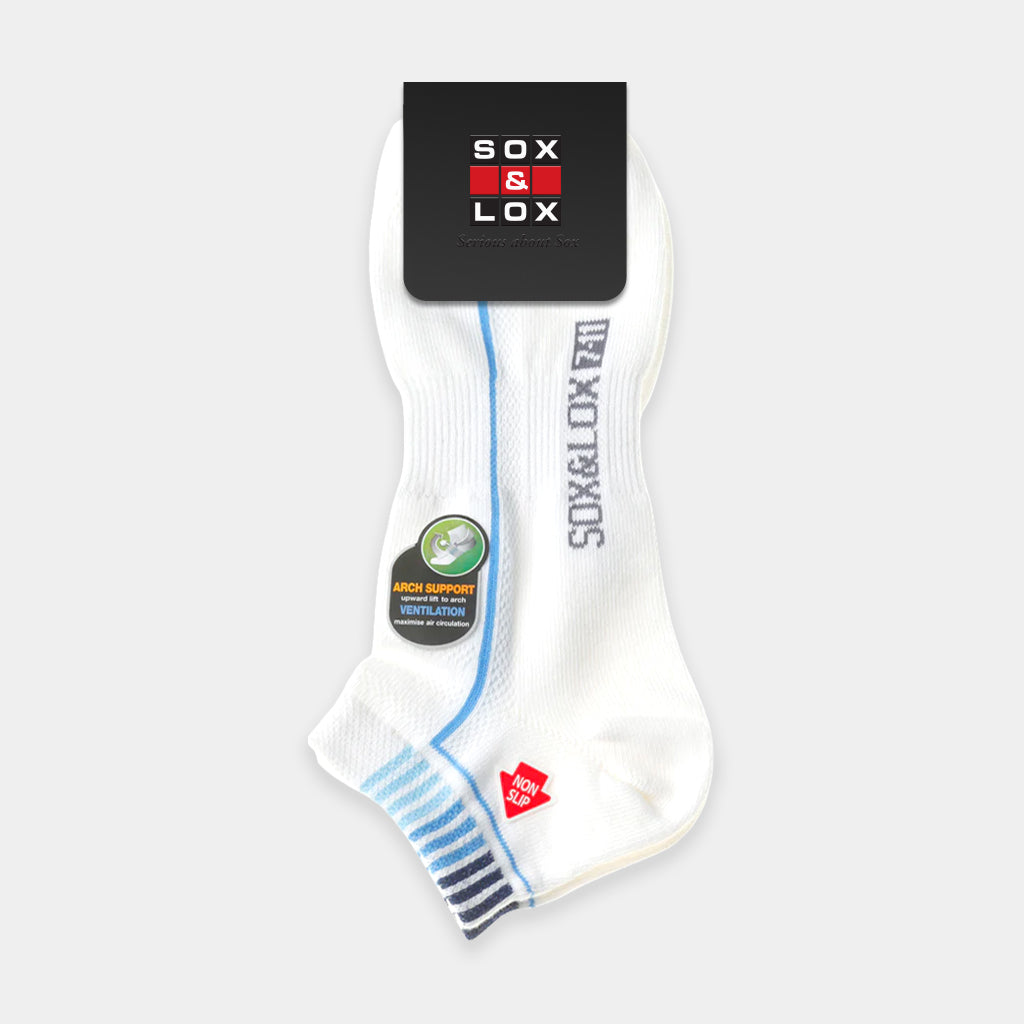 Men's Extra Fine Casual Low Cut [Arch Support and Ventilation Panel]