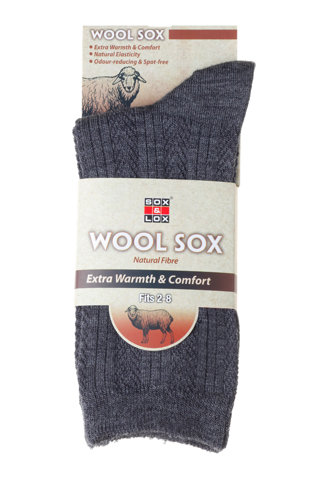 Ladies' Everyday [Wool] SOX&LOX 100% comfortable best socks