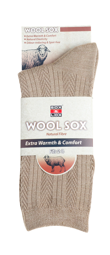 Ladies' Everyday [Wool] SOX&LOX 100% comfortable best socks