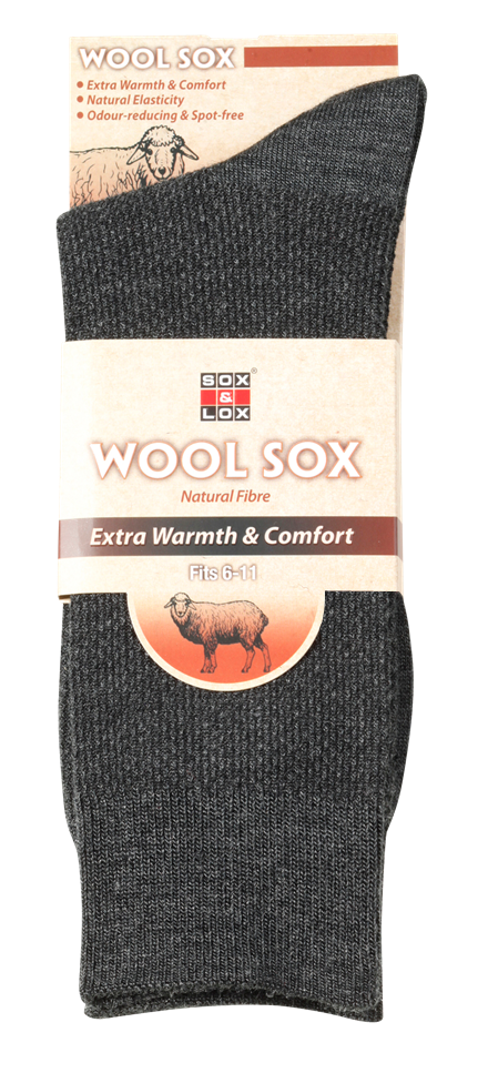 Men's Business [Wool] SOX&LOX 100% comfortable best socks