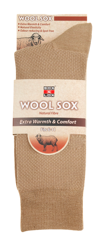 Men's Business [Wool] SOX&LOX 100% comfortable best socks