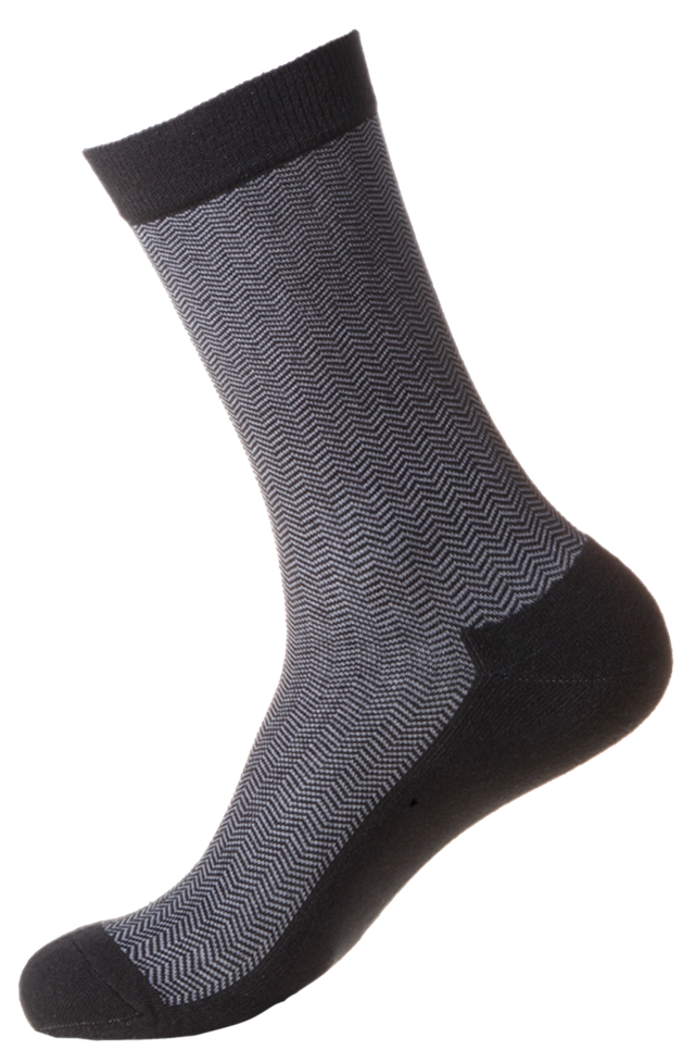 Men's Business Diabetic Friendly [Fine Cushioned] SOX&LOX 100% comfortable best socks