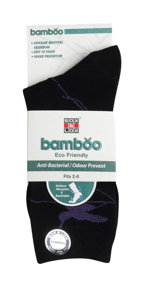 Ladies' Everyday Bamboo [Seamless Toe] Bamboo SOX&LOX