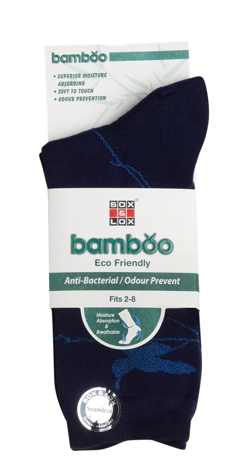 Ladies' Everyday Bamboo [Seamless Toe] SOX&LOX 100% comfortable best socks