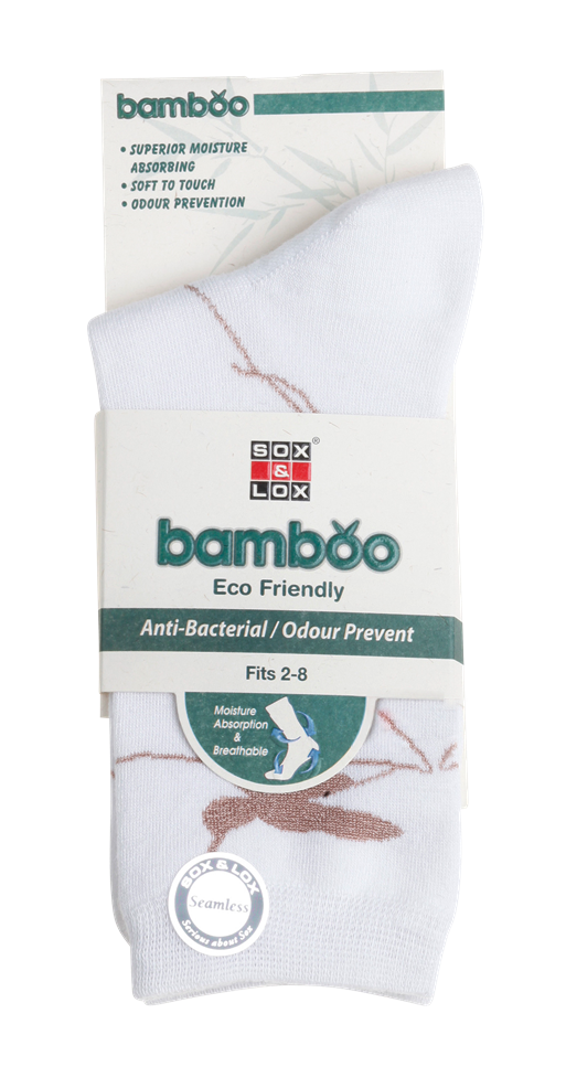 Ladies' Everyday Bamboo [Seamless Toe] SOX&LOX 100% comfortable best socks