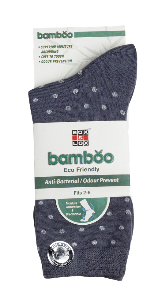 Ladies' Everyday Bamboo [Seamless Toe] SOX&LOX 100% comfortable best socks