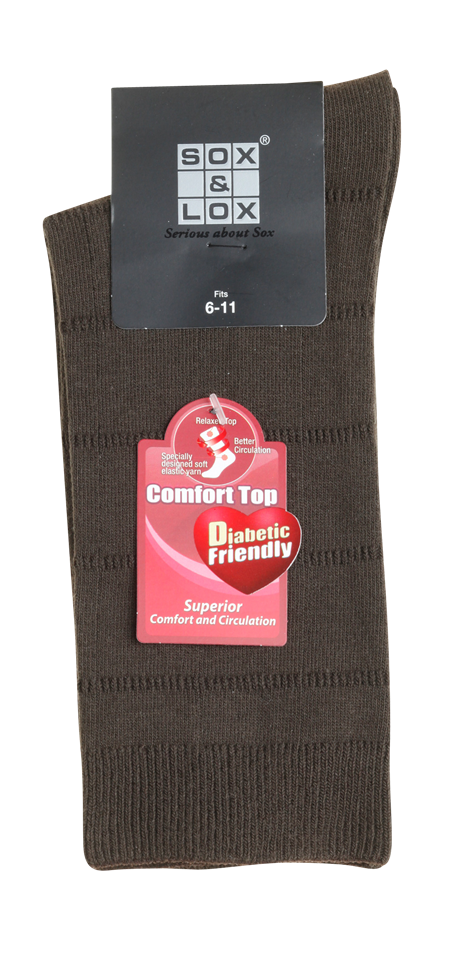 Men's Business Diabetic Friendly SOX&LOX 100% comfortable best socks