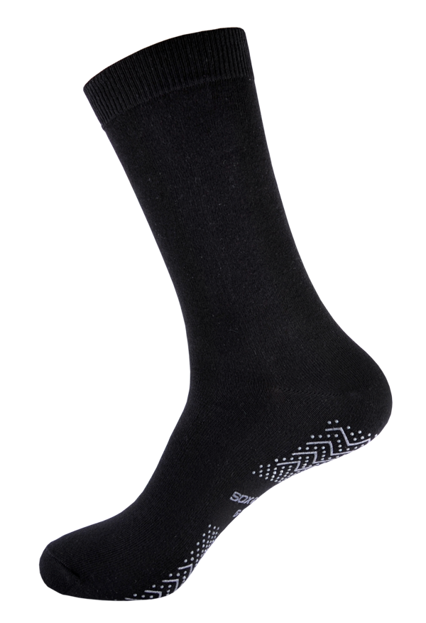 Men's Diabetic Friendly [Anti-Slip Traction] SOX&LOX 100% comfortable best socks
