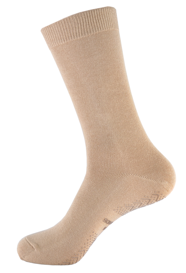 Men's Diabetic Friendly [Anti-Slip Traction] SOX&LOX 100% comfortable best socks