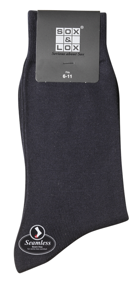 Men's Fine Business [Seamless Toe] SOX&LOX 100% comfortable best socks