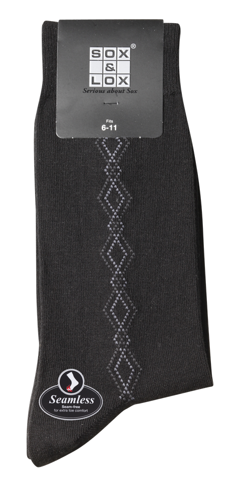 Men's Fine Business [Seamless Toe] Men SOX&LOX