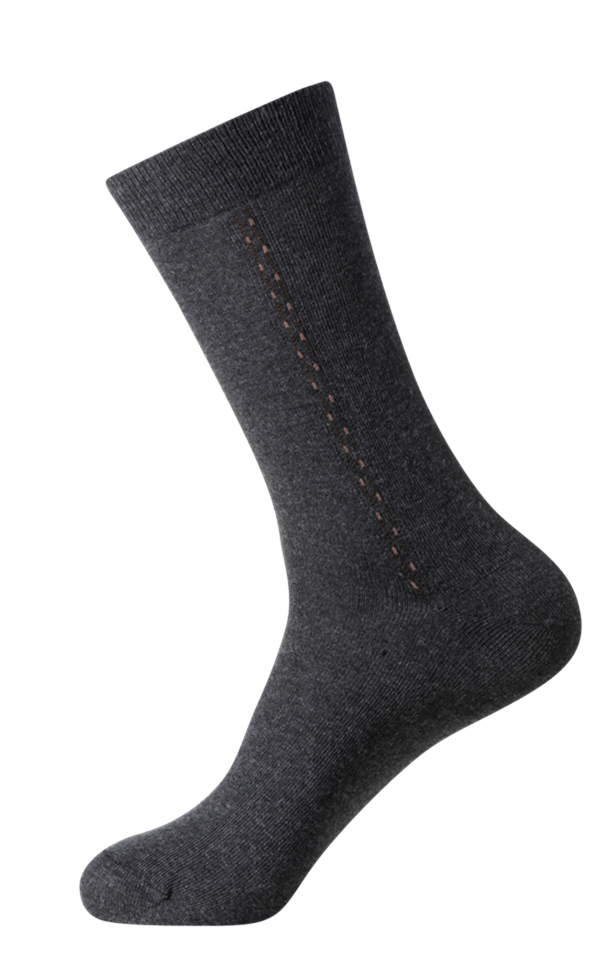 Men's Fine Business Diabetic Friendly [Seamless Toe] SOX&LOX 100% comfortable best socks