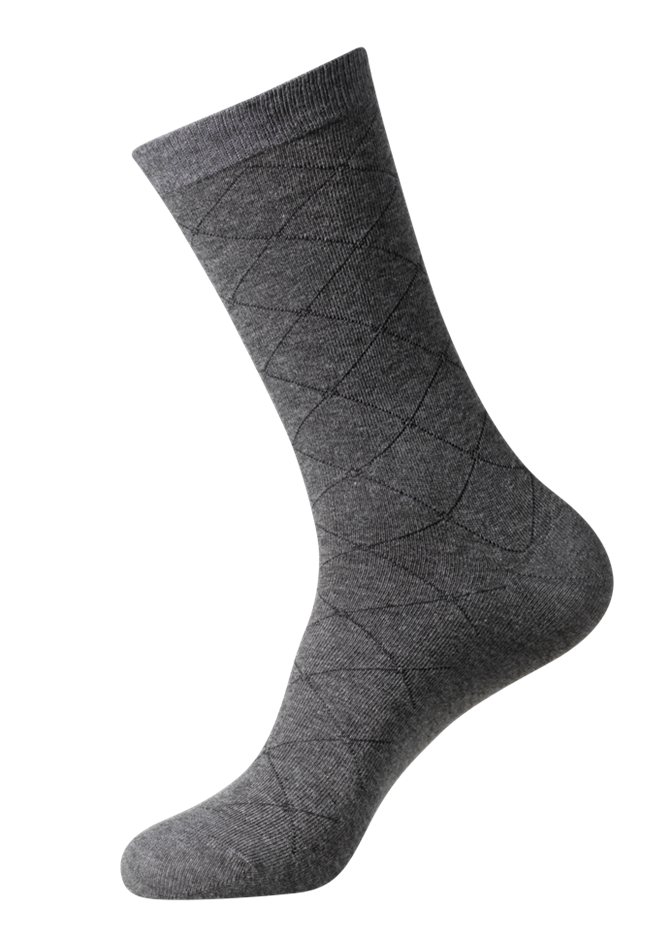 Men's Fine Business Diabetic Friendly [Seamless Toe] SOX&LOX 100% comfortable best socks