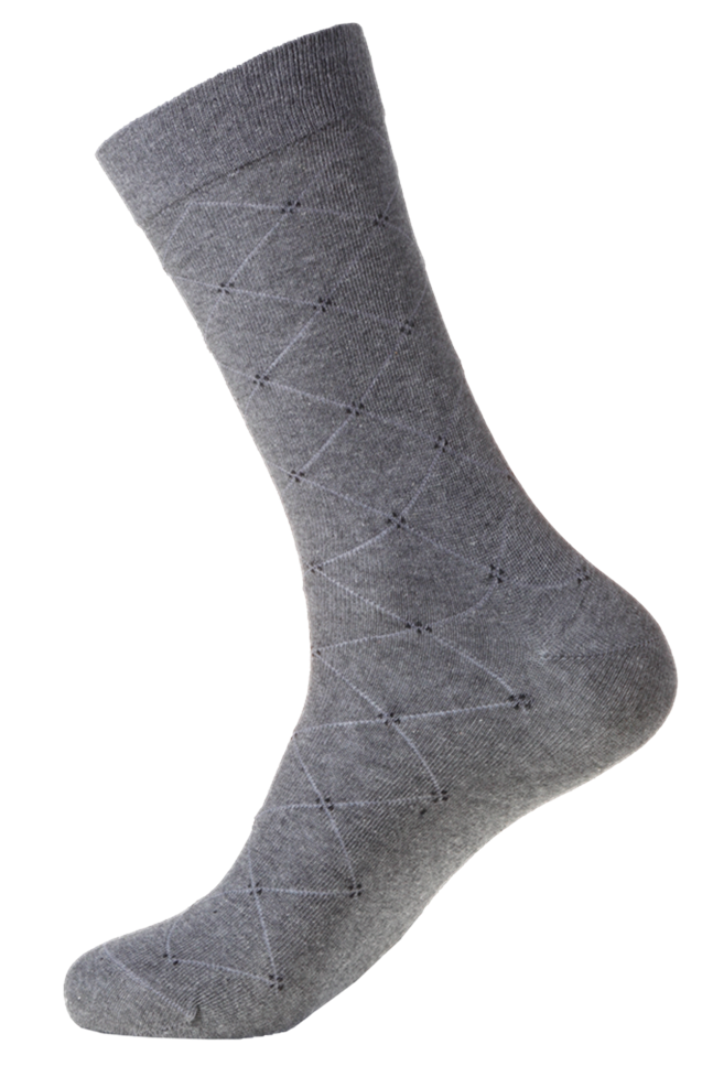 Men's Fine Business Diabetic Friendly [Seamless Toe] SOX&LOX 100% comfortable best socks