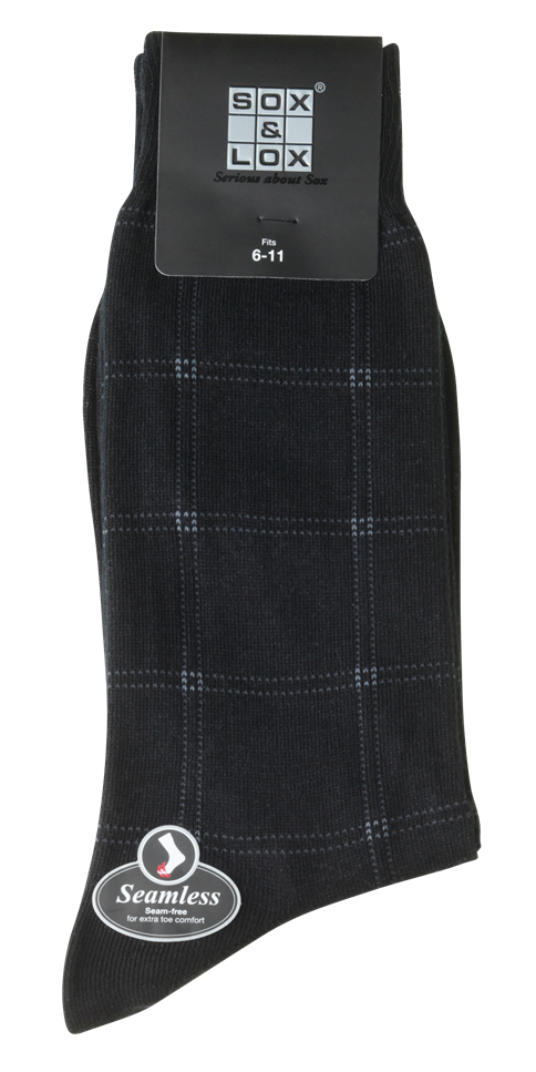 Men's Fine Business [Seamless Toe] Men SOX&LOX