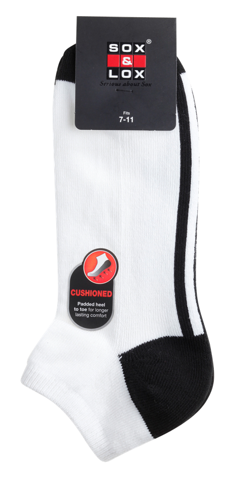 Men's Sports Cushioned Low Cut Men SOX&LOX