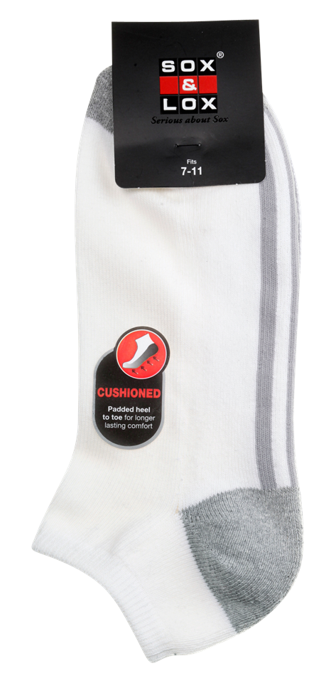 Men's Sports Cushioned Low Cut SOX&LOX 100% comfortable best socks