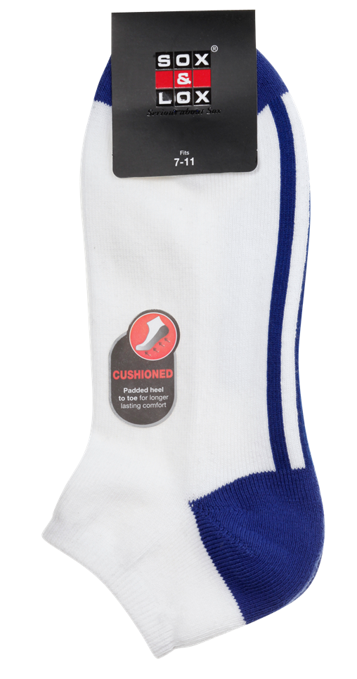 Men's Sports Cushioned Low Cut SOX&LOX 100% comfortable best socks