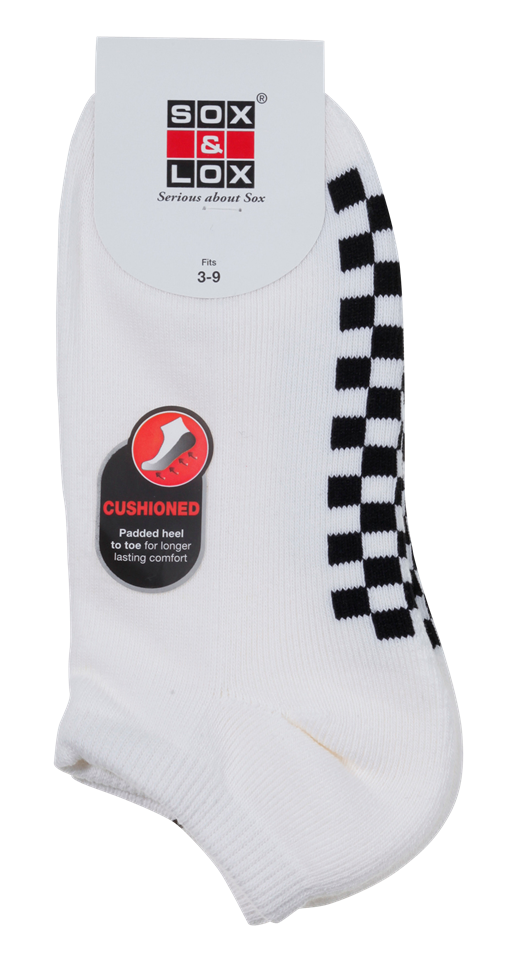 Ladies' Sports Cushioned Low Cut Ladies SOX&LOX
