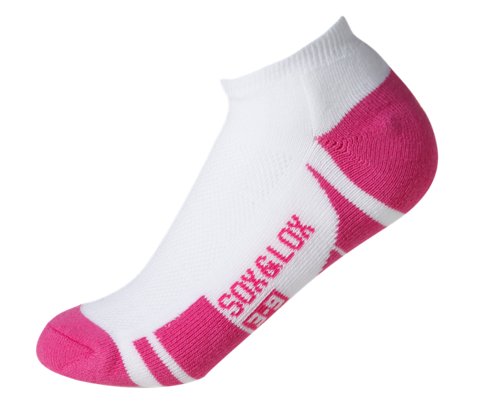 Ladies' Sports Cushioned Low Cut SOX&LOX 100% comfortable best socks