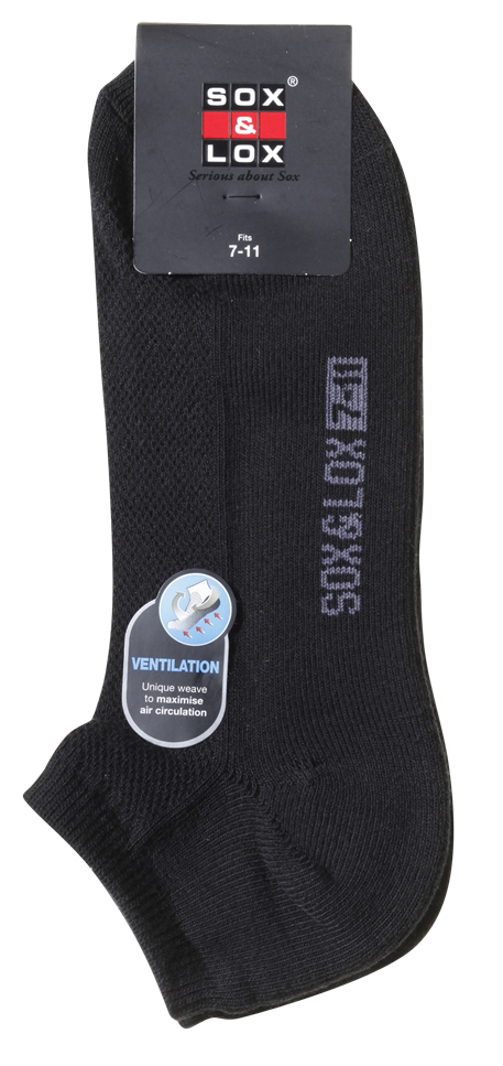 Men's Sports Cushioned Low Cut SOX&LOX 100% comfortable best socks