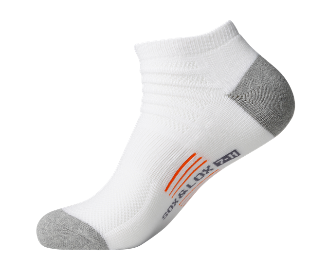 Men's Sports Cushioned Low Cut [Arch Support and Ventilation Panel] SOX&LOX 100% comfortable best socks