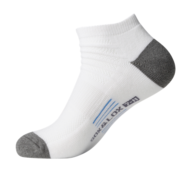 Men's Sports Cushioned Low Cut [Arch Support and Ventilation Panel] SOX&LOX 100% comfortable best socks