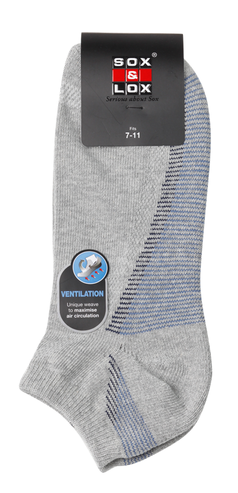 Men's Sports Cushioned Low Cut SOX&LOX 100% comfortable best socks