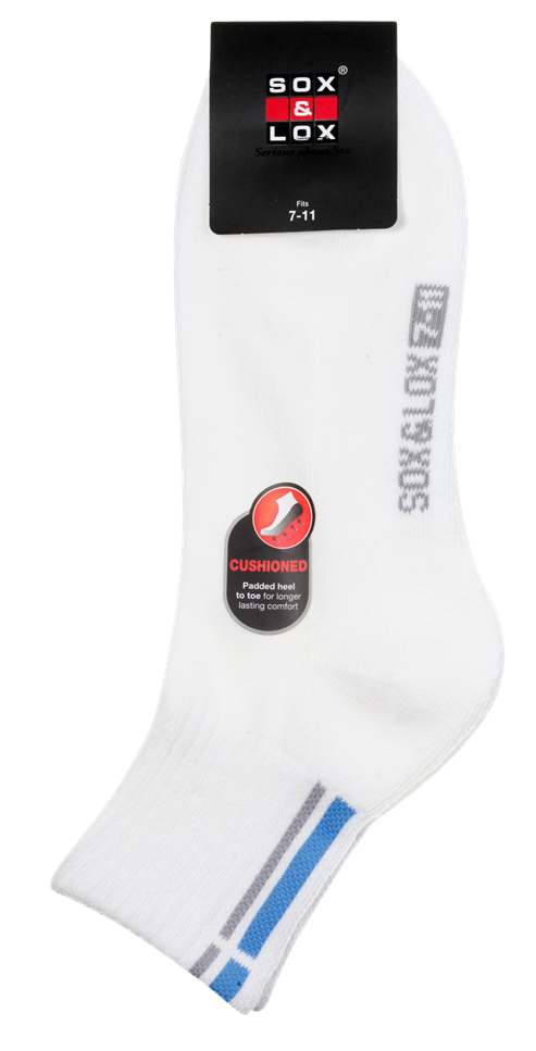 Men's Sports Cushioned Midi SOX&LOX 100% comfortable best socks