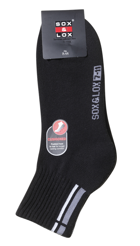 Men's Sports Cushioned Midi SOX&LOX 100% comfortable best socks
