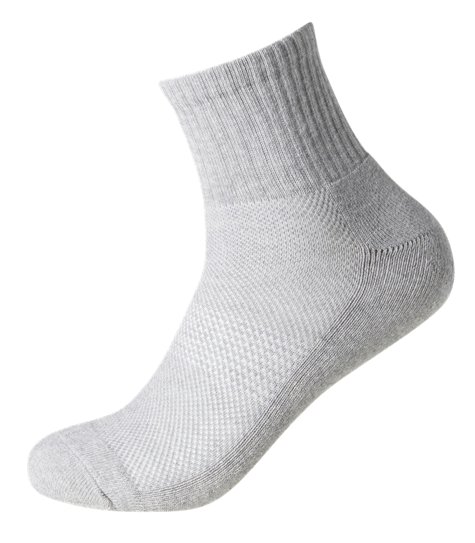 Men's Sports Cushioned Midi [Arch Support and Ventilation Panel] SOX&LOX 100% comfortable best socks