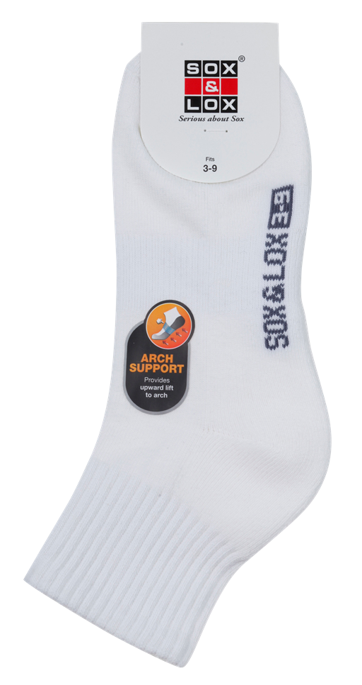 Ladies' Sports Cushioned Midi [Arch Support] Ladies SOX&LOX