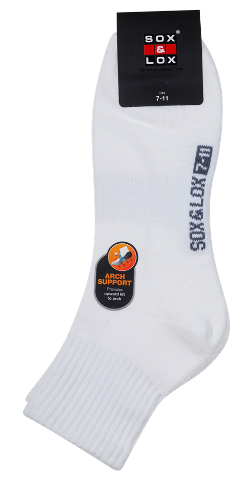 Men's Sports Cushioned Midi [Arch Support] Men SOX&LOX