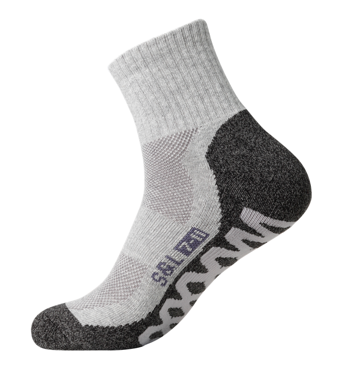 Men's Sports Cushioned Midi [Arch Support and Ventilation Panel] SOX&LOX 100% comfortable best socks