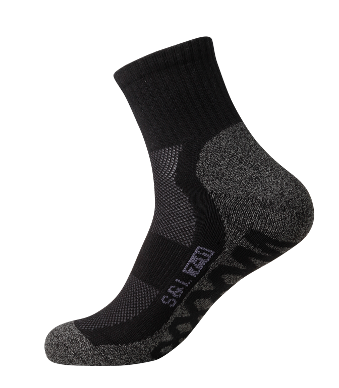 Men's Sports Cushioned Midi [Arch Support and Ventilation Panel] SOX&LOX 100% comfortable best socks