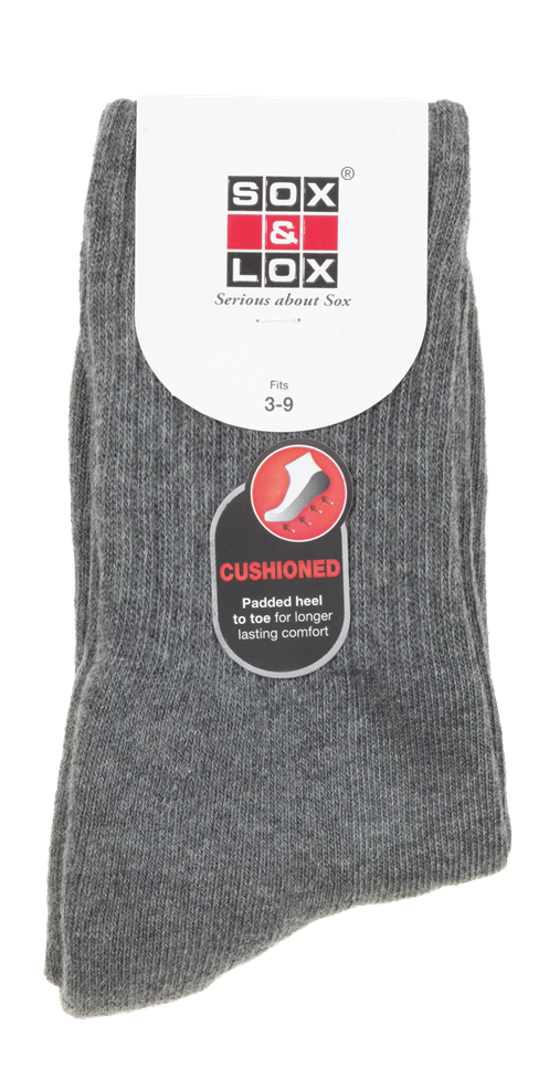 Ladies' Sports Cushioned Long SOX&LOX 100% comfortable best socks