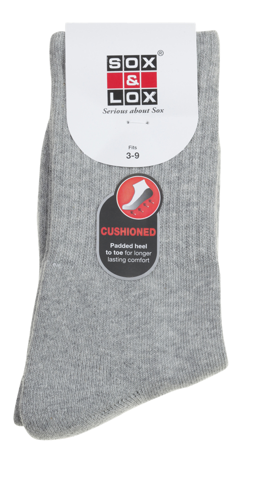 Ladies' Sports Cushioned Long SOX&LOX 100% comfortable best socks