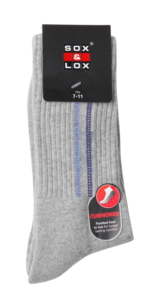 Men's Sports Cushioned Long SOX&LOX 100% comfortable best socks