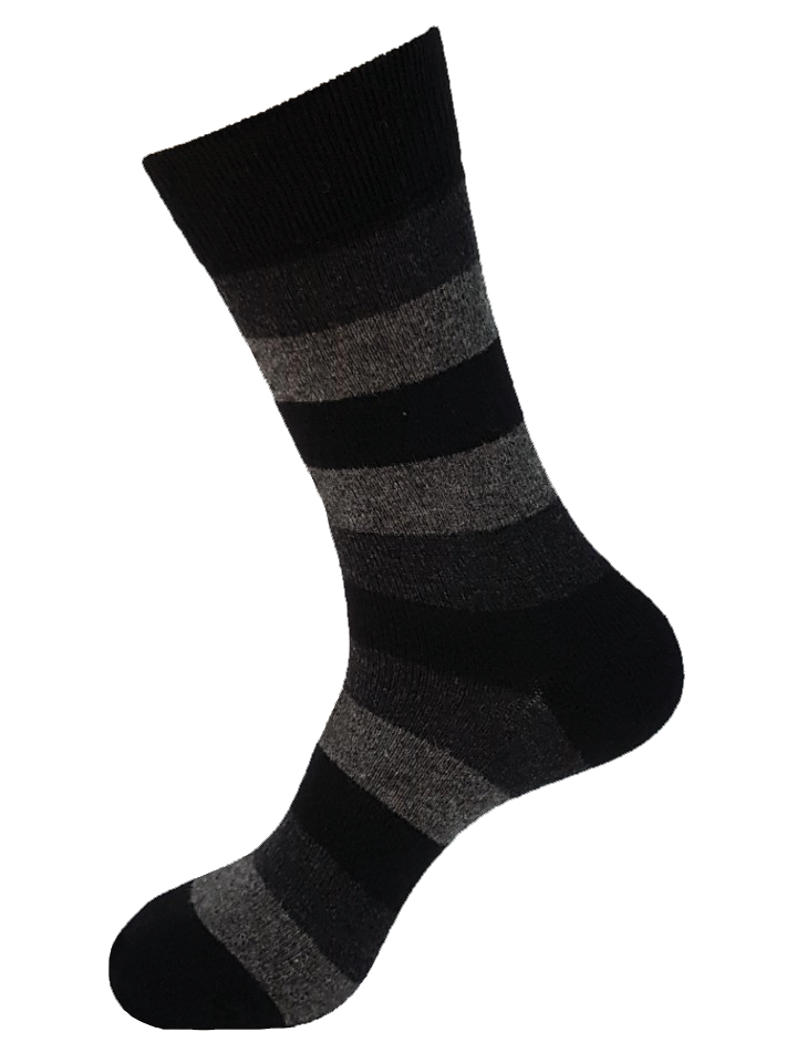 Men's Business Diabetic Friendly [Wool] SOX&LOX 100% comfortable best socks