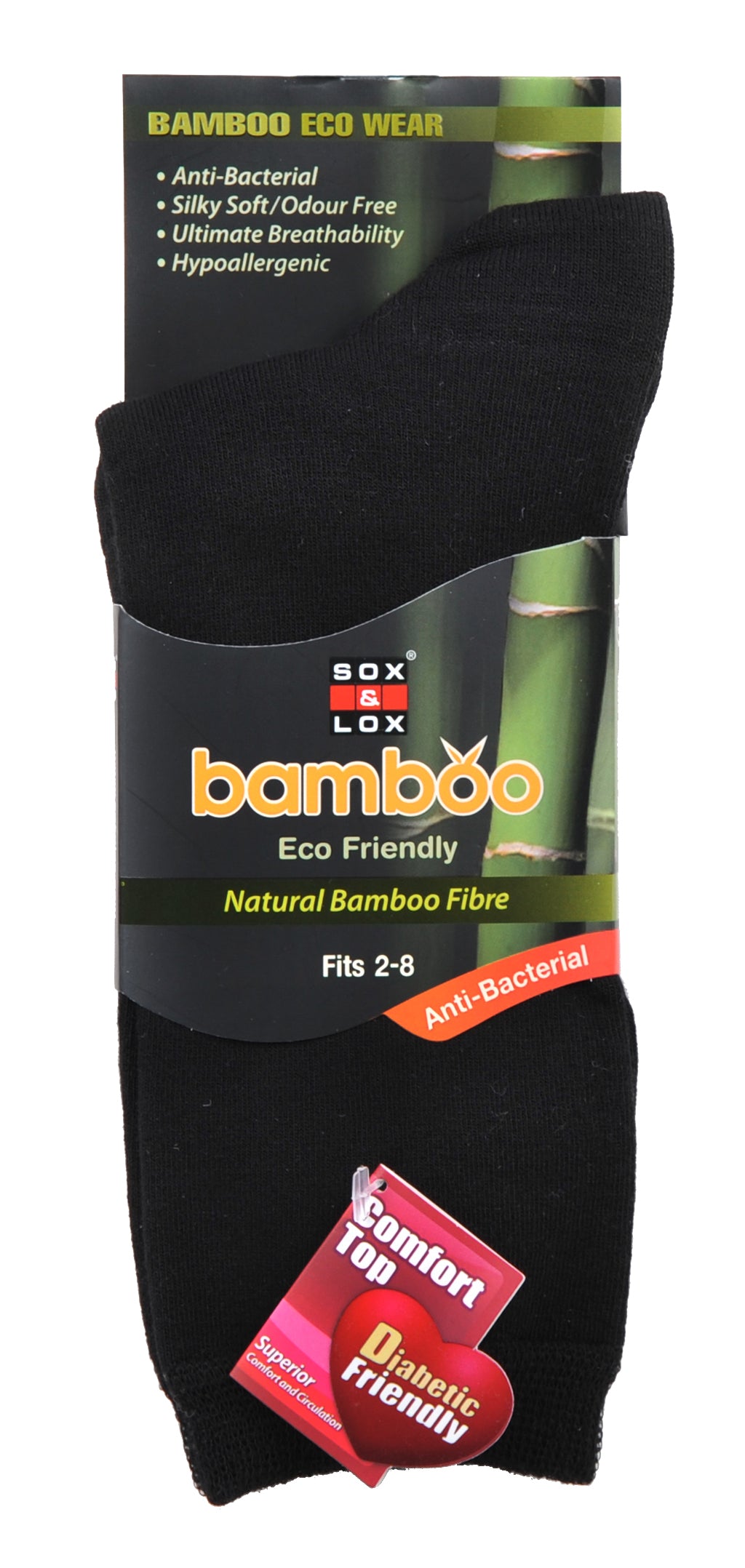 Ladies' Everyday Diabetic Friendly [Bamboo] Bamboo SOX&LOX